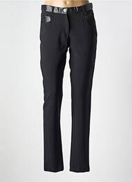 Pantalon slim taille élastique taille normale noir GREGORY PAT femme