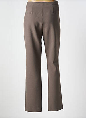 Pantalon slim taille normale taille normale marron DEVERNOIS femme