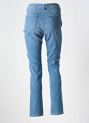 Jeans coupe slim stretch taille normale bleu DEVERNOIS femme