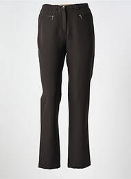 Pantalon slim taille élastique taille normale noir GUY DUBOUIS femme