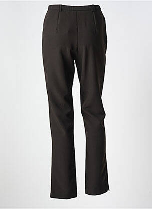 Pantalon slim taille élastique taille normale noir GUY DUBOUIS femme