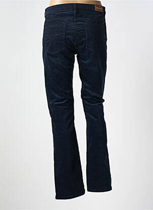 Pantalon slim stretch taille normale bleu DEVERNOIS femme