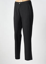 Pantalon slim stretch taille normale noir LEO & UGO femme