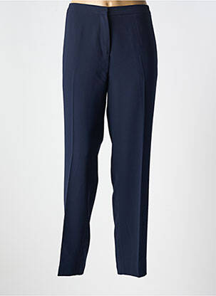 Pantalon chino taille normale taille normale bleu DEVERNOIS femme