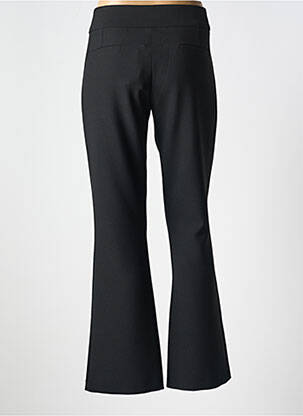 Pantalon flare stretch taille haute noir CAROLINE BISS femme