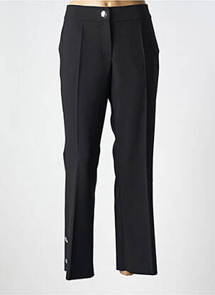Pantalon flare taille normale taille normale noir CAROLINE BISS femme