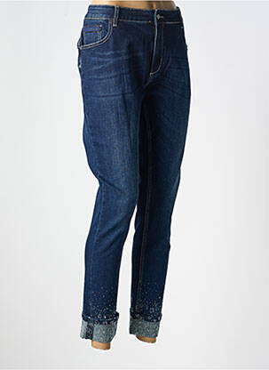 Jeans coupe slim bleu LESLIE pour femme