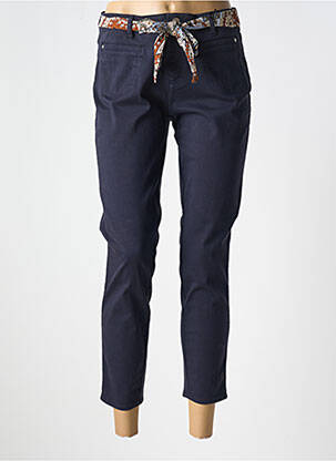 Pantalon 7/8 bleu ROSNER pour femme
