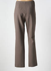 Pantalon slim marron DEVERNOIS pour femme seconde vue