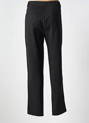 Pantalon slim noir LEO & UGO pour femme seconde vue
