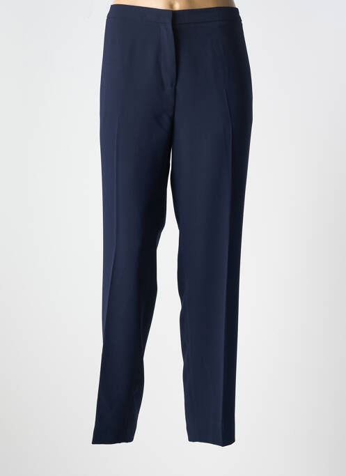 Pantalon chino taille normale taille normale bleu DEVERNOIS femme