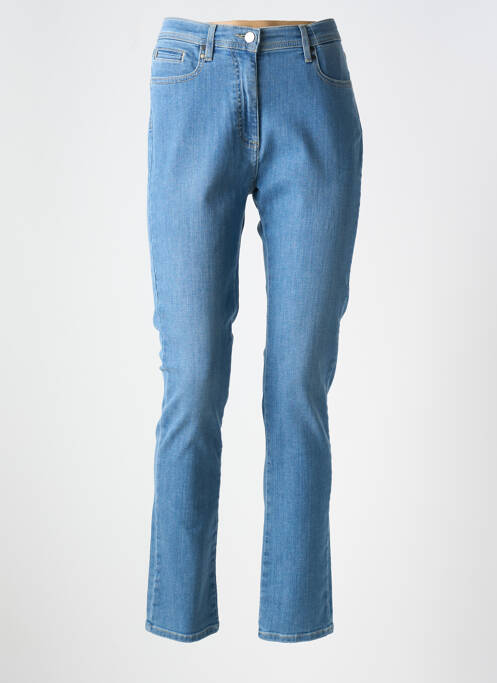 Jeans coupe slim bleu DEVERNOIS pour femme