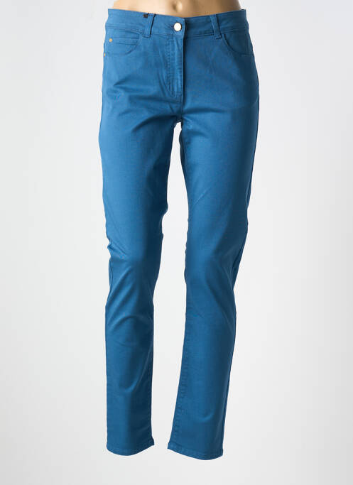 Jeans coupe slim bleu DEVERNOIS pour femme