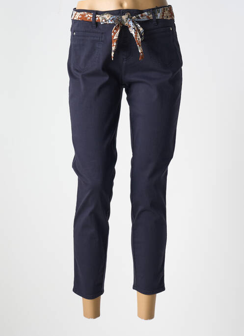 Pantalon 7/8 bleu ROSNER pour femme