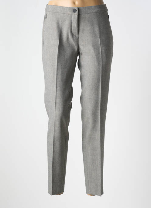 Pantalon chino gris ROSNER pour femme