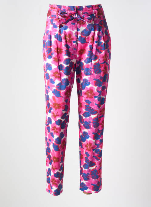 Pantalon droit rose CAROLINE BISS pour femme