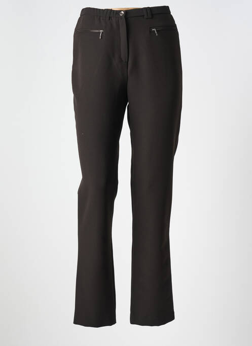 Pantalon slim noir GUY DUBOUIS pour femme