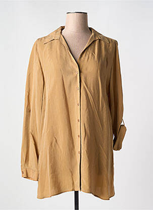 Tunique manches longues col chemisier beige GERRY WEBER femme