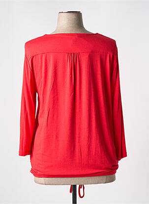 T-shirt manches longues manches longues rouge ADELINA BY SCHEITER femme
