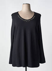 T-shirt noir CHALOU pour femme seconde vue