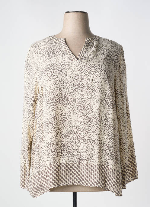 Blouse beige DEVERNOIS pour femme