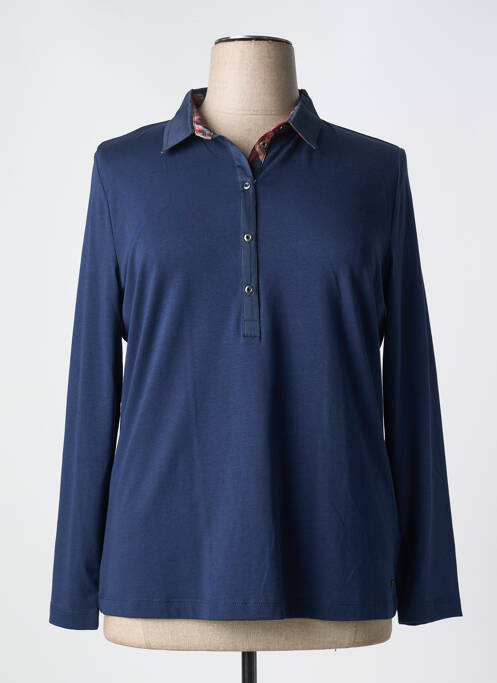 Polo bleu BASLER pour femme