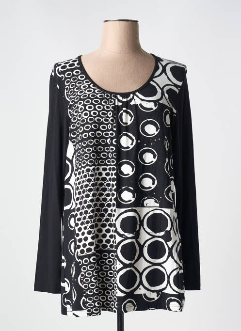 T-shirt noir CHALOU pour femme