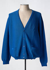 Gilet manches longues bleu GABRIEL D'AUTHIE pour homme seconde vue