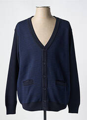 Gilet manches longues bleu LOUIS VICTOR pour homme seconde vue