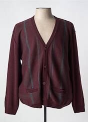 Gilet manches longues rouge LOUIS VICTOR pour homme seconde vue