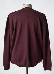 Gilet manches longues rouge LOUIS VICTOR pour homme seconde vue