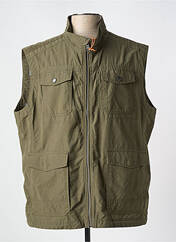 Gilet sans manche vert COFOX pour homme seconde vue