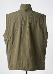 Gilet sans manche vert COFOX pour homme seconde vue