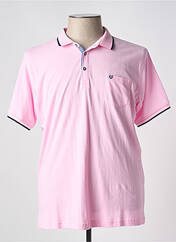 Polo rose COFOX pour homme seconde vue
