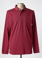 Polo rouge HAJO pour homme seconde vue