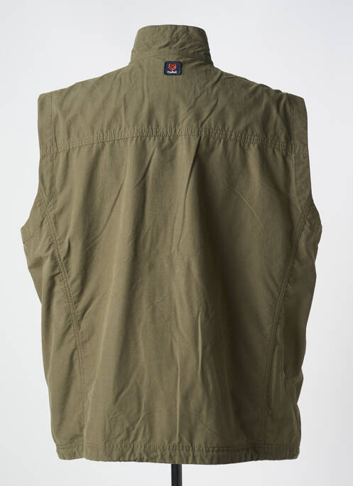 Gilet sans manche vert COFOX pour homme