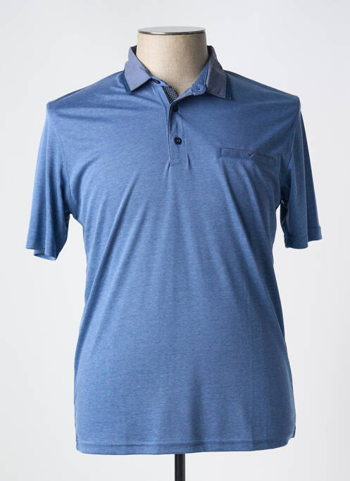 Polo bleu CAP 10 TEN pour homme