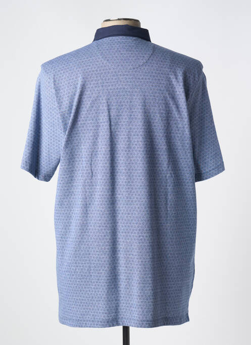 Polo bleu LOUIS VICTOR pour homme