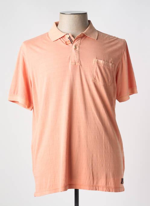 Polo orange PETER COFOX pour homme