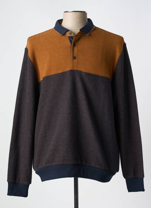 Sweat-shirt bleu COFOX pour homme