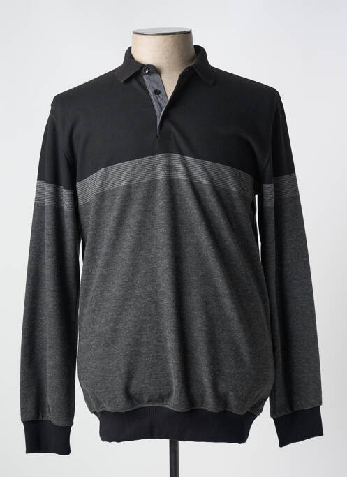 Sweat-shirt noir CAP 10 TEN pour homme