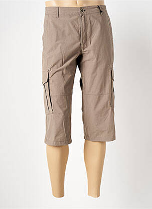 Pantacourt coupe droite beige COFOX homme