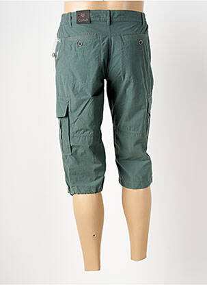 Pantacourt coupe droite vert COFOX homme