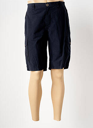 Bermuda taille élastique bleu COFOX homme