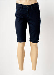 Bermuda coupe droite bleu REDMAN homme