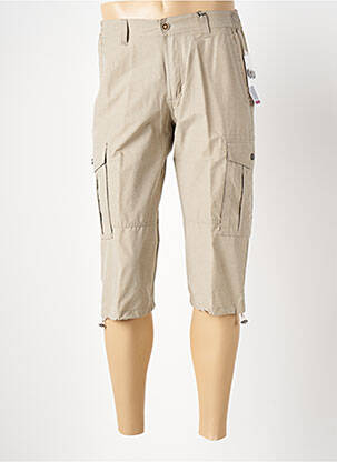 Pantacourt beige PETER COFOX pour homme