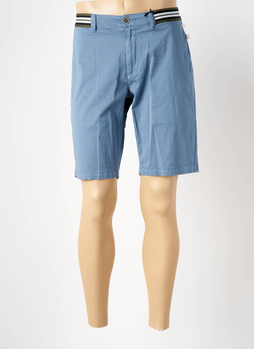 Bermuda poches bleu COFOX homme