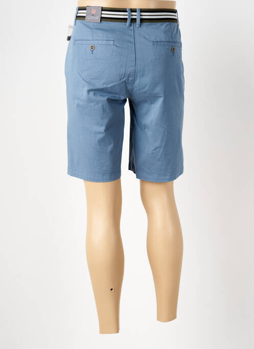 Bermuda poches bleu COFOX homme