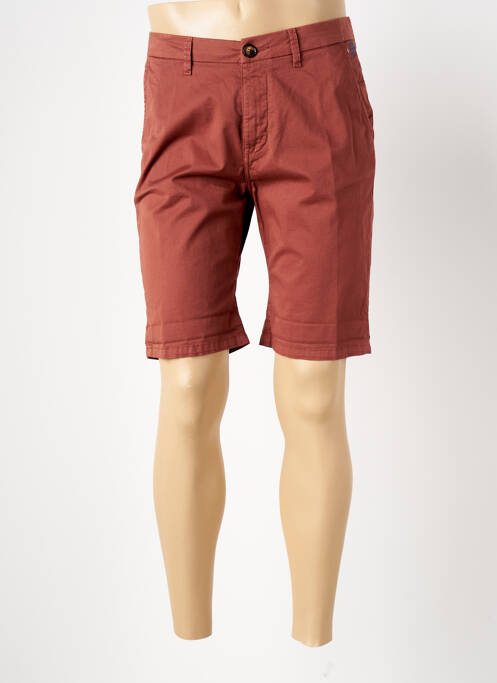Bermuda marron REDMAN pour homme