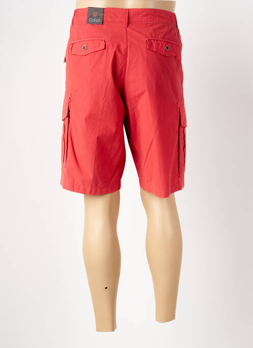 Bermuda rouge COFOX pour homme